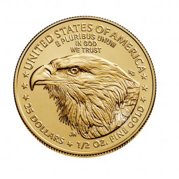 1/2 oz (15.55 g) gold coin American Eagle, USA 2024