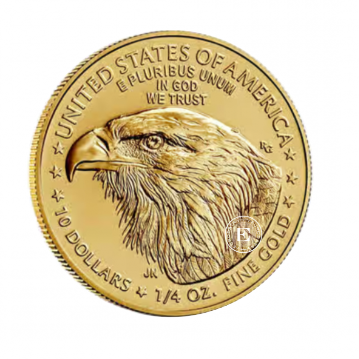 1/4 oz (7.78 g) gold coin American Eagle, USA 2024
