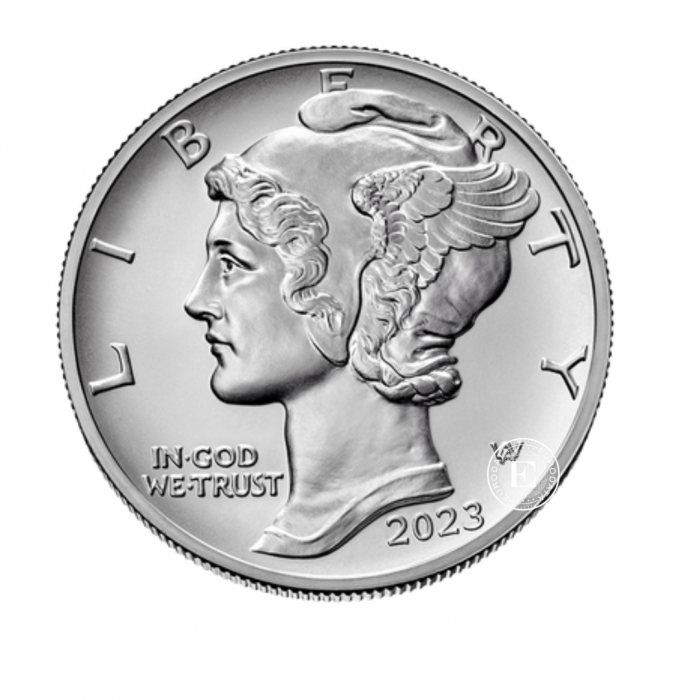 1 oz (31.10 g) pièce d'palladium American Eagle, États-Unis (random year)