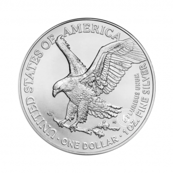 1 oz (31.10 g) srebrna moneta American Eagle, USA 2024