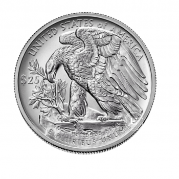 1 oz (31.10 g) paladžio moneta Amerikos Erelis, JAV (atsitiktiniai metai)