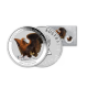 1 oz (31.10 g) srebrna kolorowa moneta na karcie Australian Wedge tailed Eagle, Australia 2025
