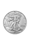 1 oz (31.10 g) sidabrinė moneta Amerikos Erelis, JAV (atsitiktiniai metai)