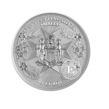 1 oz (31.10 g) sidabrinė moneta Auksinis erelis, Malta 2023 