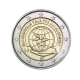 2 Eur moneta kortelėje Europos plėtros metai, Belgija 2015 (NL versija)