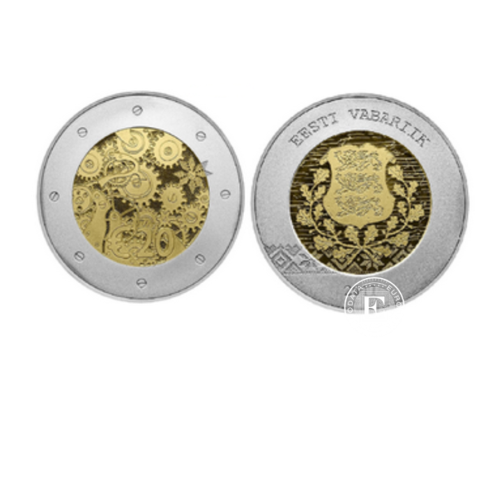 PROOF Coin set dedicated to the changeover to the euro, Estonia 2011