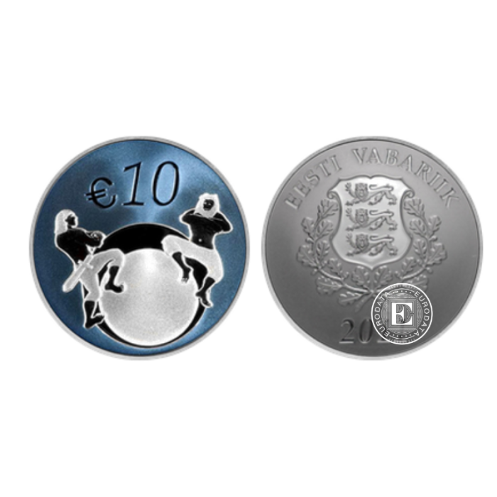 PROOF Coin set dedicated to the changeover to the euro, Estonia 2011