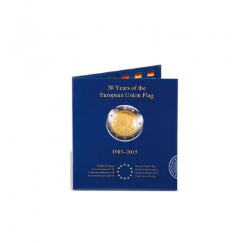 PRESSO 2 Eur monetų albumas - 30 metų ES vėliavai, Leuchtturm