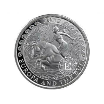 1 oz (31.10 g) silver coin Europa, Malta 2022