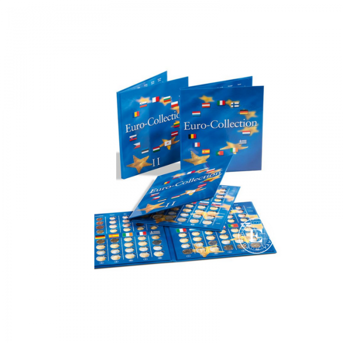 PRESSO 2 Eur coin album - New Member countries, Leuchtturm