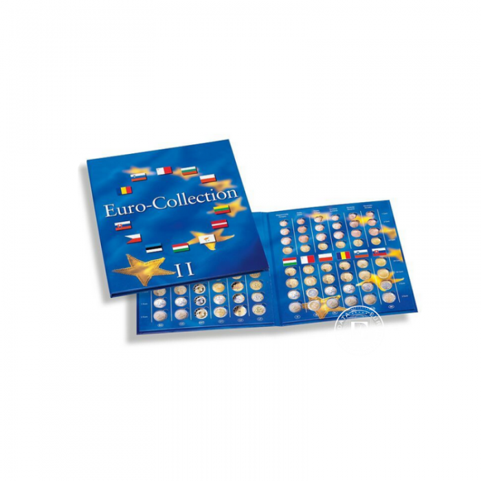 PRESSO 2 Eur coin album - New Member countries, Leuchtturm