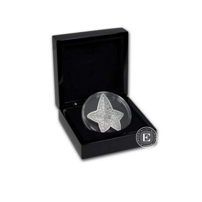 10 Eur (22.20 g) sidabrinė PROOF moneta Excellence - Boucheron, Prancūzija 2018 (su sertifikatu)