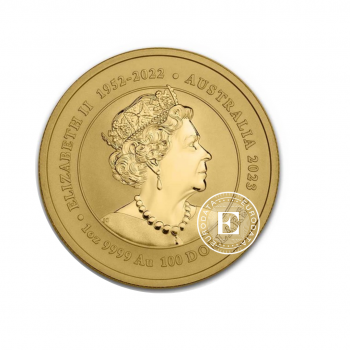 1 oz (31.10 g) auksinė moneta Feniksas, Australija 2023
