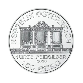 1 oz silbermünze Vienna Philharmonic, Austria 2026