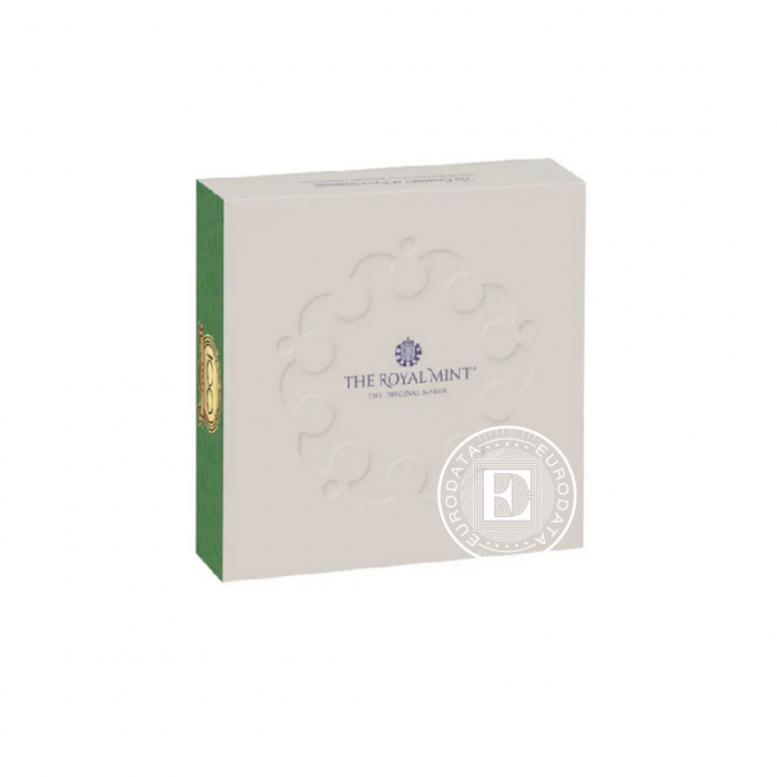 22.20 g pièce couleur PROOF d'argent PROOF The Flying Scotsman, Grande-Bretagne, 2023 (avec certificat)