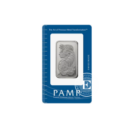 1 oz (31.10 g)  lingot de platine Fortuna PAMP 999.5