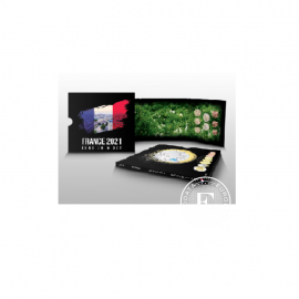 Euro coin set, France 2021