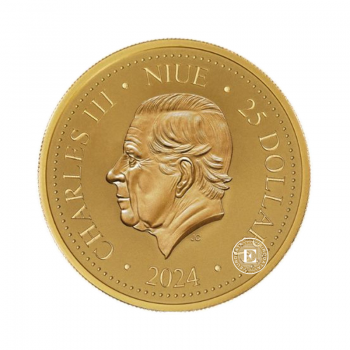 1/10 oz (3.11 g) gold coin Phoenix, Niue 2024