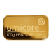 100 g investicinio aukso luitas, Umicore 999.9