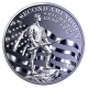 1 oz (31.10 g) titano moneta Don't Tread on Me, JAV 2027