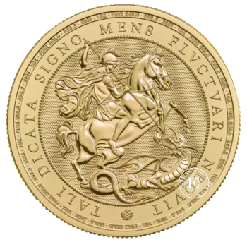 1 oz (31.10 g) auksinė moneta St. George and the Dragon, Didžioji Britanija 2026
