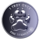 1 oz (31.10 g) moneta tytanu Lydian Lion, Turcja 2027