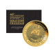 1 oz (31.10 g) sidabrinė PROOF moneta kortelėje  Australlijos grynuolio 40-metis - ANDA,  Australija 2026 (paauksuota)