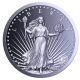 1 oz (31.10 g) pièce de titane Saint Gaudens Double Eagle, USA 2027