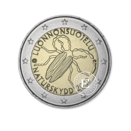 2 Eur Münze Nature protection, Finnland 2020