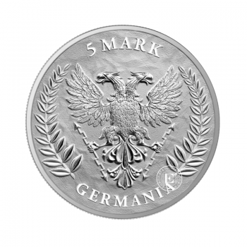 1 oz (31.10 g) sidabrinė moneta Germania, Lenkija 2024