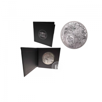 100 Eur (50 g) sidabrinė moneta Paliaubų šimtmetis. 1918, Prancūzija 2018
