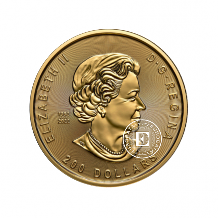 1 oz (31.10 g) auksinė moneta kortelėje Klondike Gold Rush - Passage for Gold, Kanada 2023