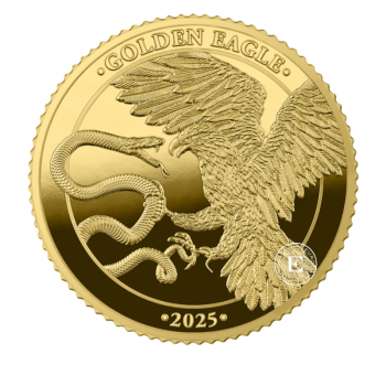 1 /10 oz (3.11 g) auksinė moneta Auksinis erelis, Malta 2025