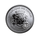 1 oz (31.10 g) silver coin Gorilla, Republic of Congo 2023
