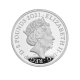 2 oz (62.20 g) silbermünze PROOF Gothic crown, Großbritannien, 2021 (mit Zertifikat)