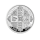 2 oz (62.20 g) silbermünze PROOF Gothic crown, Großbritannien, 2021 (mit Zertifikat)