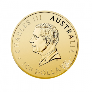 1 oz (31.10 g) złota moneta Australia Swan, Australia 2024