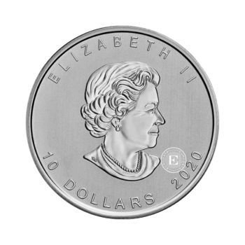 2 oz (62.20 g) sidabrinė moneta Žąsis, Kanada 2020