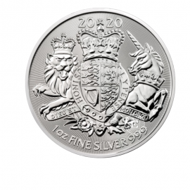 1 oz (31.10 g) silver coin The Royal Arms, Great Britain 2020