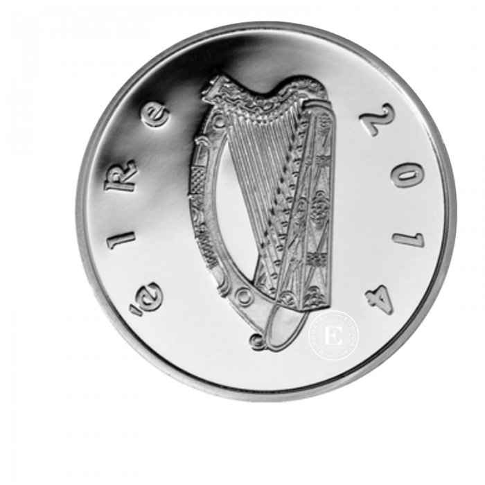 15 Eur (28.28 g) pièce d'argent PROOF  John Philip Holland, Estonie 2014