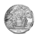 50 Eur (41 g) pièce d'argent sur la carte 14 juillet, France 2019