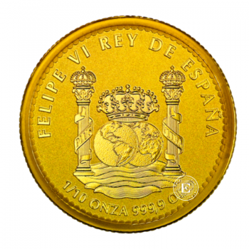 1/10 oz (3.11 g)  auksinė moneta Imperial Eagle, Ispanija 2025
