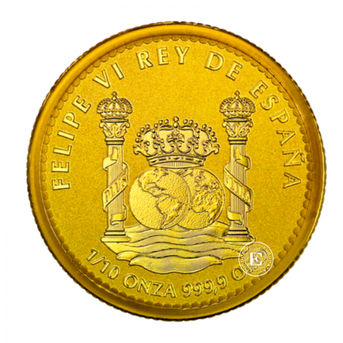 1/10 oz (3.11 g) Goldmünze Imperial Eagle, Spanien 2025