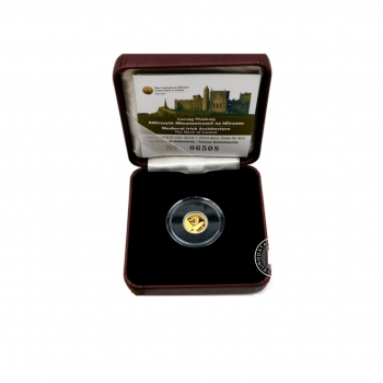 20 Eur (0.5 g) auksinė PROOF moneta Viduramžių Airijos architektūra, Airija 2013