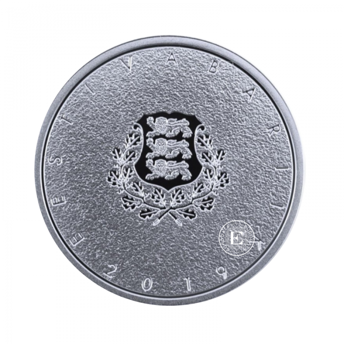 12 Eur (28.28 g) pièce d'argent PROOF The 200th anniversary of the birth of Johan Voldemar Jansen, Estonie 2019