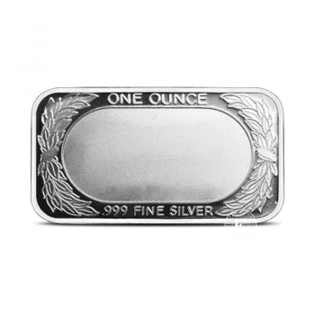 1 oz (31.10 g)  silver bar USA Flag, USA 999