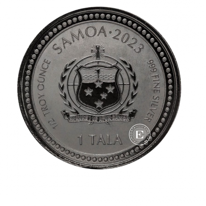 1/2 oz (15.55 g) sidabrinė PROOF moneta Jėzaus kolekcija – Mokytojas, Samoa 2023