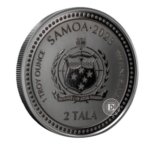 1 oz (31.10 g) srebrna PROOF moneta Jesus - The Teacher, Samoa 2023