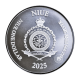 1 oz (31.10 g) pièce d'argent Lady Justice, Niue 2025