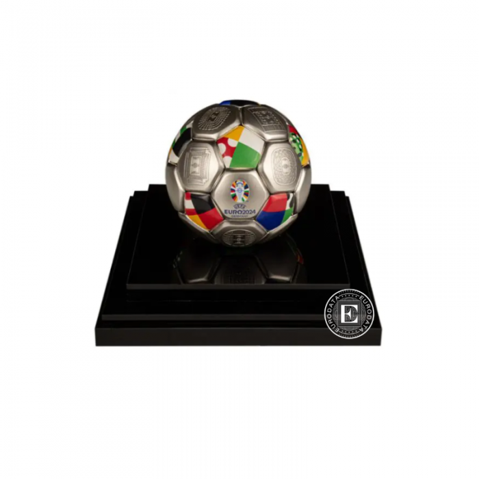 3 oz (93.30 g) Silbermünze Football - UEFA Euro 2024, Salomonen 2024